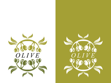 Extra virgin olive oil logo icon design vector illustration preview picture