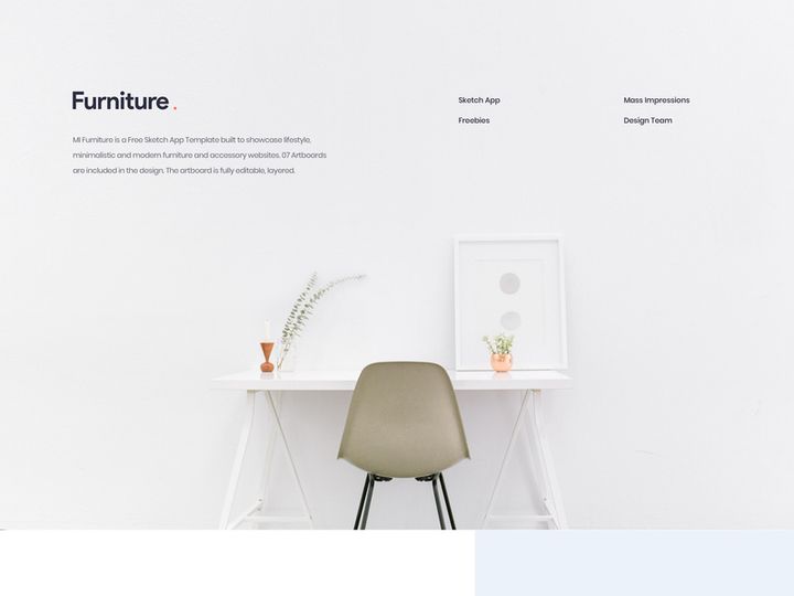 MI Furniture Free Sketch Template
