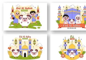 10 Happy Eid Al Adha Illustration