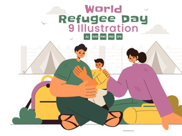 9 World Refugee Day Illustration preview picture