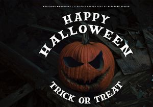 Malicious Moonlight - Display Font