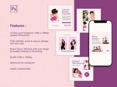 Instagram Template - Sakestu Fashion Post