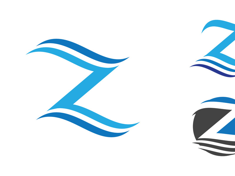 Water wave concept icon vector illustration design template