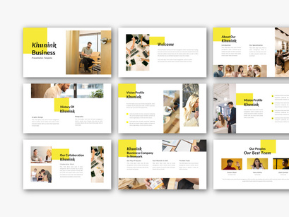 Khunink Business Google Slide Template