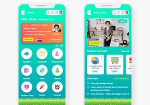 Online School Education Mobile App UI Kit