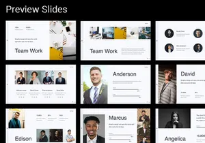 The Fiber - Creative & Minimal Powerpoint Template