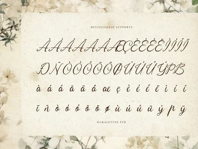 Serphina Lawliam | Handwritten Vintage Script