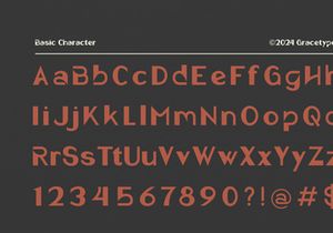 Picky Fredy | Display Typeface