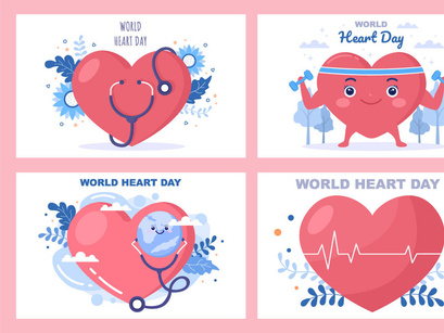 20 World Heart Day Illustration
