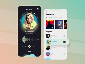 Music App Design preview picture