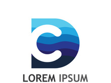 Modern colorful C letter initial logo.