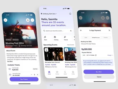 Eventts v1.0 - Event Booking Management | Event Planner | Ticket Booking | Flutter Full Solution App
