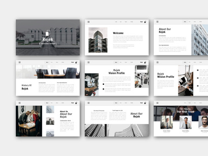 Rejek Business Powerpoint Template