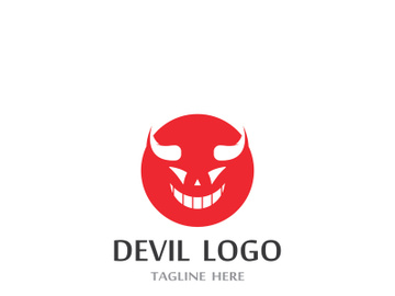Devil logo design with a modern concept. preview picture