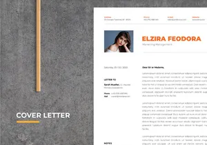 Minimalist CV Resume Template - Marketing Management