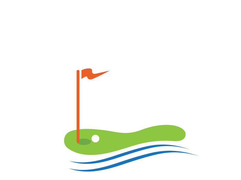 Golf logo  and icon vector illustration