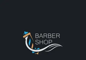 Barber Shop Vintage Element Style logo design