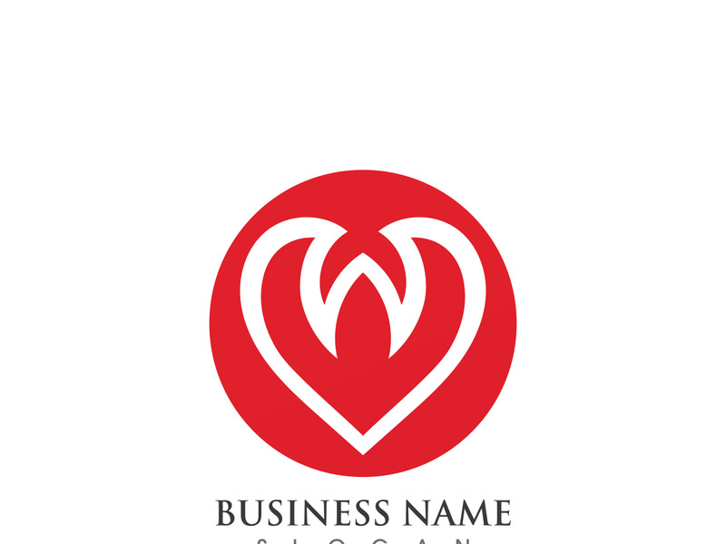 Love Vector icon illustration design Template