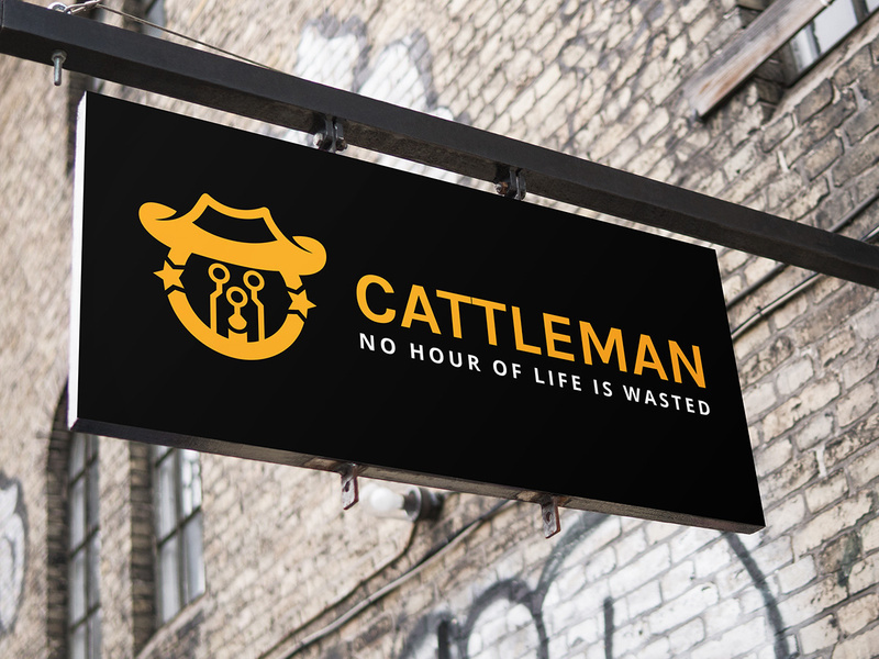 CowBoy Logo Design