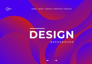 Vibrant Modern Abstract Background