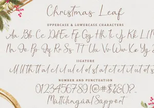 Christmas Leaf