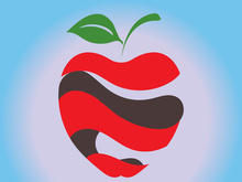Apple logo design