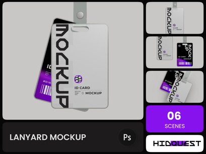 Lanyard Mockup
