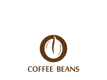 Premium coffee bean logo design. preview picture