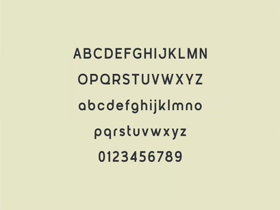 iBrand - Logo Font