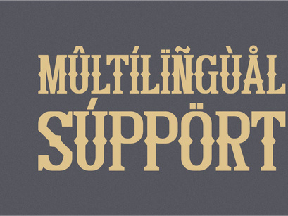 Bitchcraft - Western Slab Serif