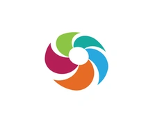 Vortex illustration Template design