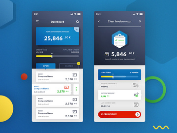 Dasboard & Clear Invoices(Dasboard & Clear Invoices)