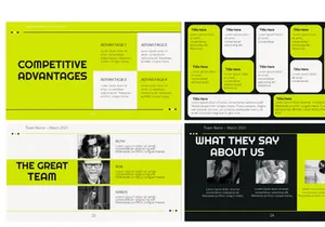 Lime Presentation Template