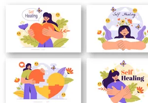 9 Self Healing Illustration