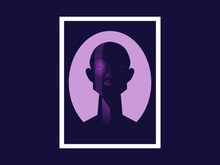 portrait woman, Poster beauty girl