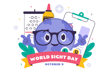 10 World Sight Day Illustration