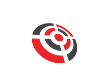 Focus icon illustration design template