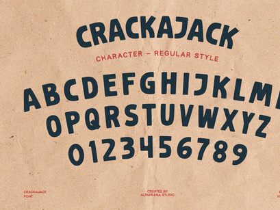 Crackajack - Vintage Font