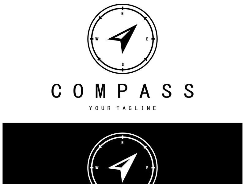 compass icon isolated on background.modern flat compass pictogram,business,marketing,internet concept.trendy simple vector symbol for websitedesign or button to mobile app.logo illustration.