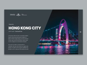 Travel PSD Banner Design Template preview picture