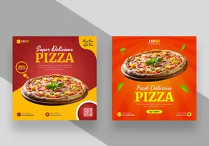 Delicious Pizza Social Media Post Ver-1