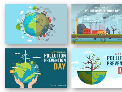 15 National Pollution Prevention Day Illustration