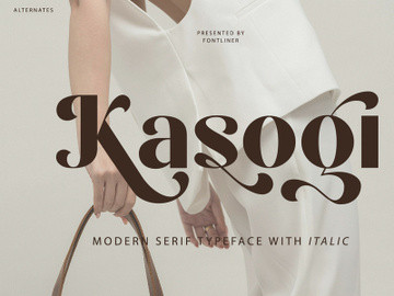 Kasogi - Modern Sans Font preview picture