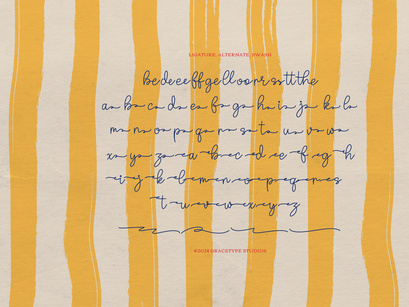 Lalatina Patricia | Hand Drawn Script Duo