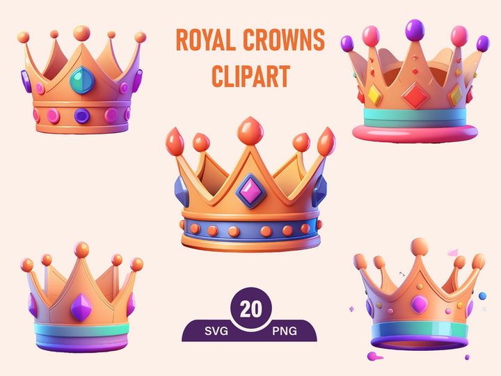 Royal Golden Crown kings PNG Clipart