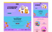 7 Sass Landing Page UI KIT