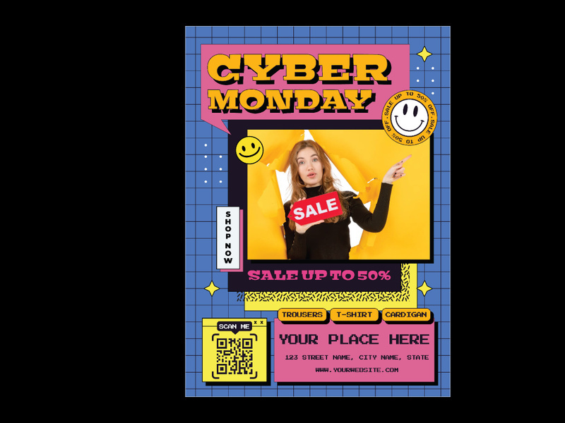 Cyber Monday Flyer