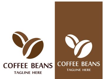 Premium coffee bean logo design. preview picture