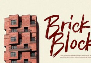 Hollowstone - Brush Font