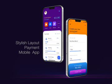 Stylish Mobile Payment App preview picture